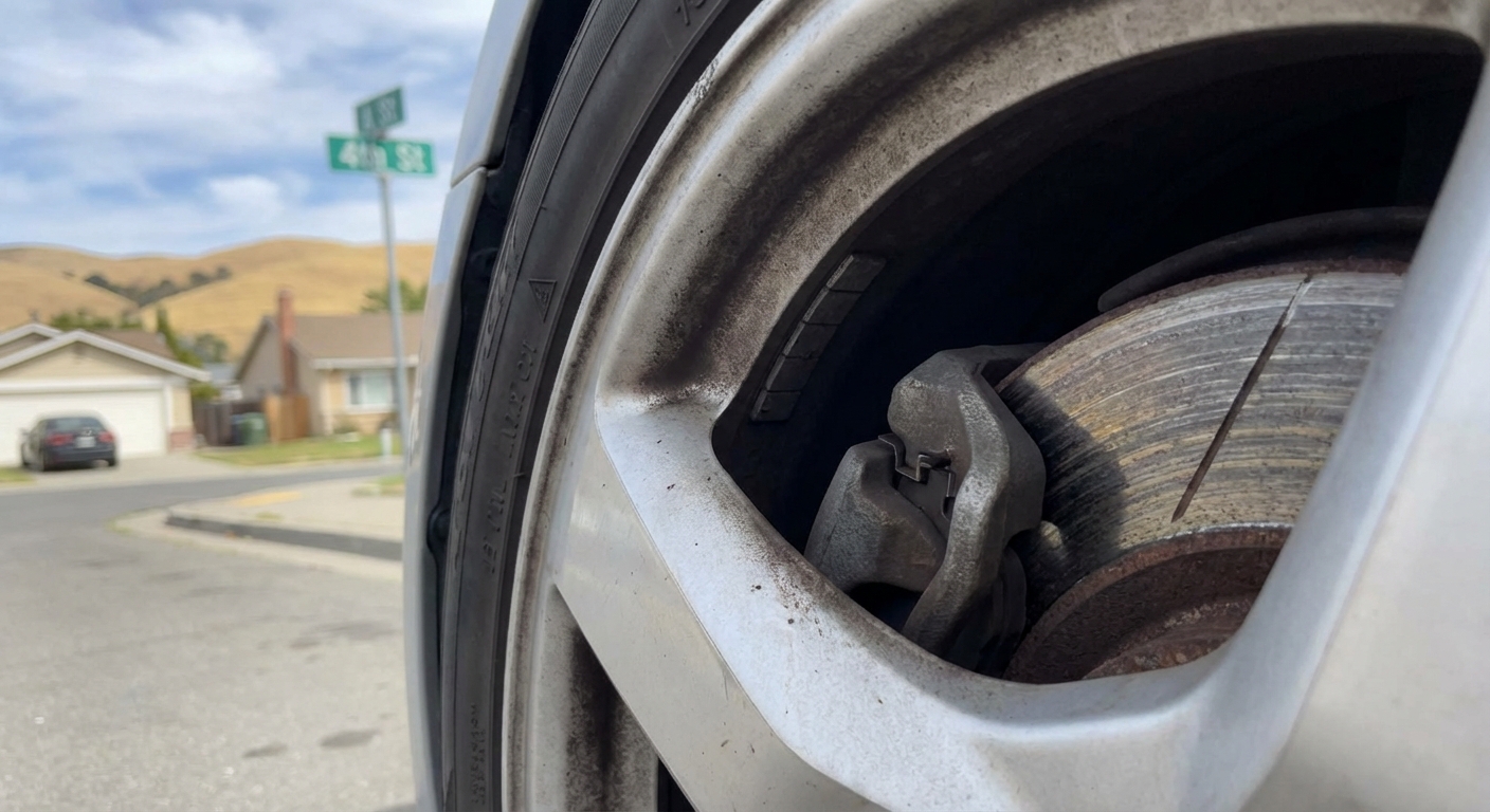 Grinding brakes warning and safety risk for Antioch drivers