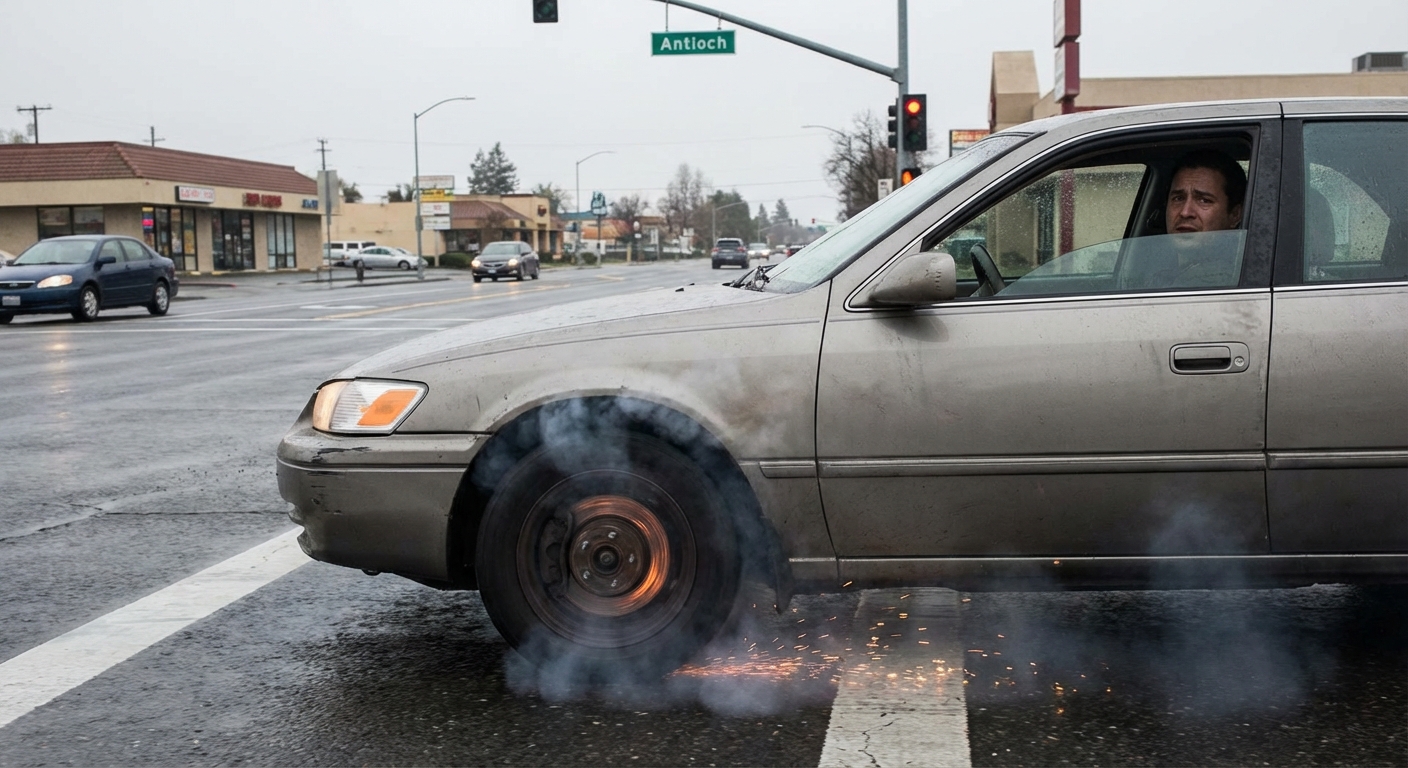 Is It Safe to Keep Driving with Grinding Brakes in Antioch?