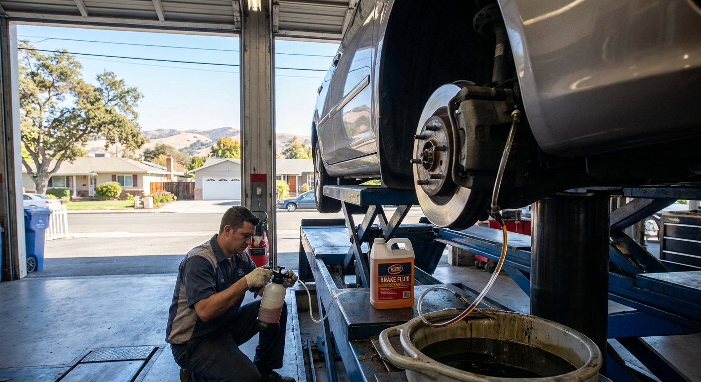 Brake Fluid Change in Concord