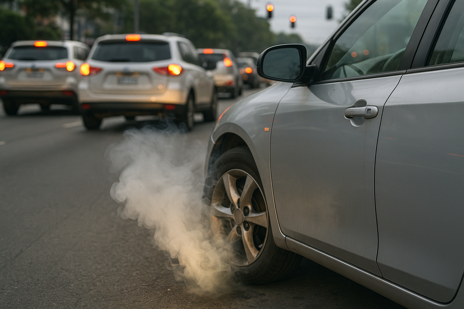 What a Burning Smell From Your Brakes Could Mean in Antioch Traffic