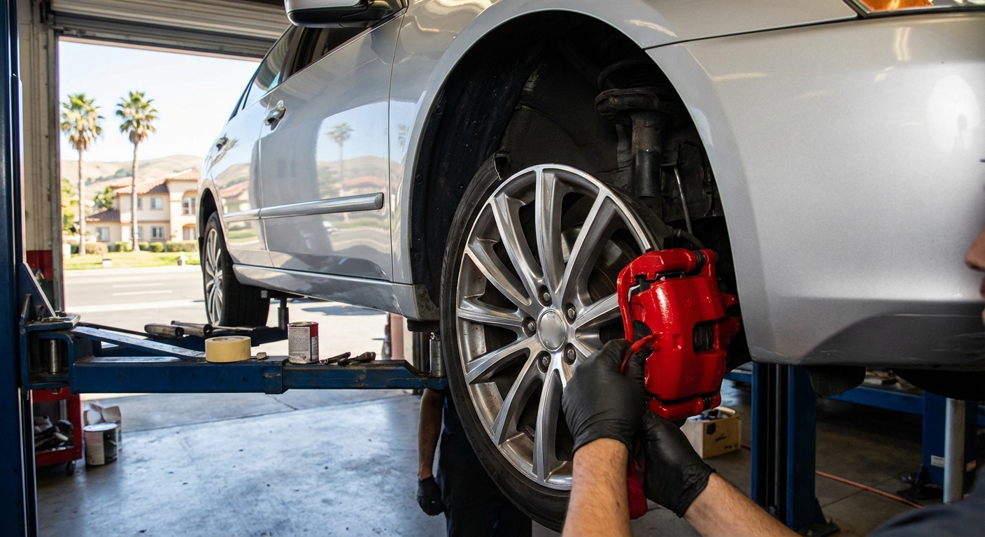 Brake calipers sit in plain sight behind your wheels, but most drivers only notice them when rust, chipped paint, or dull metal starts to show. That's when the look of your car takes a hit. Caliper painting changes that, adding color and a crisp finish to a spot that draws attention every time you park or drive by, especially for vehicles around Antioch where road conditions can accelerate wear.